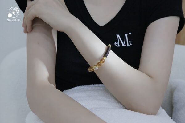 Solar Plexus Chakra Bracelet for Career & Ambition ｜Blaze Navigator