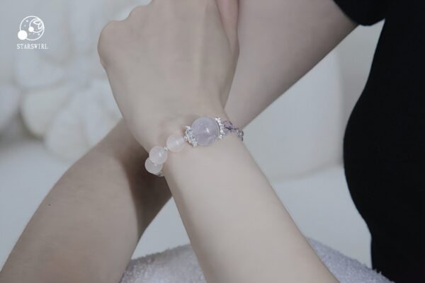 Crown Chakra Bracelet for Love & Relationships |Celestial Embrace