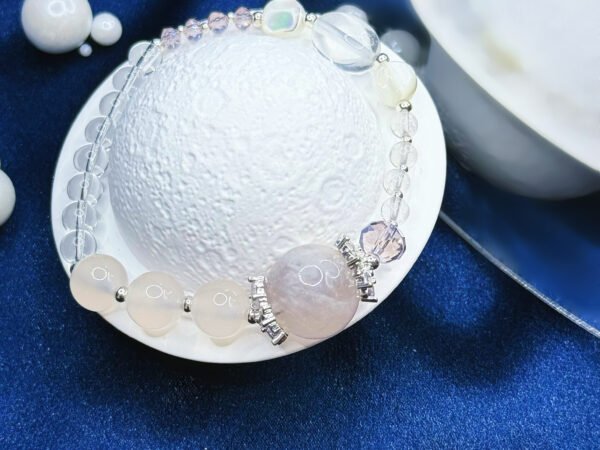 Crown Chakra Bracelet for Love & Relationships ｜Celestial Embrace