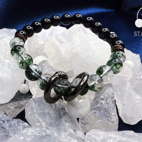 Water Element Bracelet for Wealth & Prosperity ｜Aqua Opulence