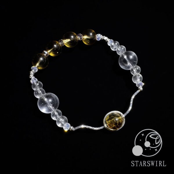 Metal Element Bracelet for Career & Ambition ｜Gilded Resolve