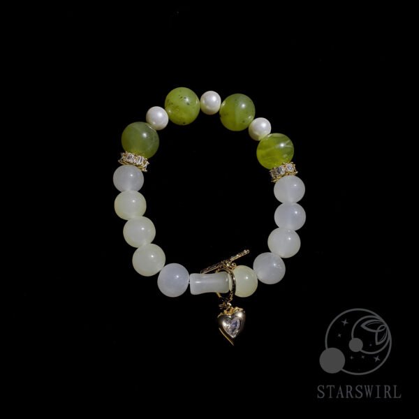 Wood Element Bracelet for Love & relationship ｜Heartwood Serenade