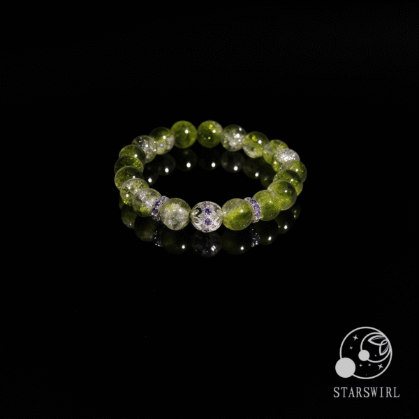 Wood Element Bracelet for Wealth & Prosperity|Olive Opulence